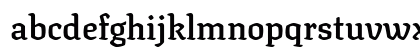 Texturina SemiBold Regular Lowercase Preview