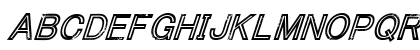Tha Cool Kidz Italic Lowercase Preview