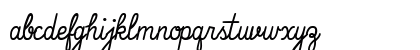That's Font Folks! Italic Lowercase Preview