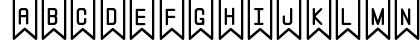 The Flaggy St Regular Lowercase Preview