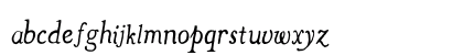 The Missus Hand Italic Lowercase Preview