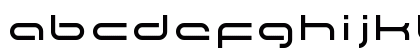 the rush Regular Lowercase Preview