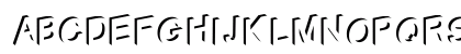 Therp Regular Lowercase Preview