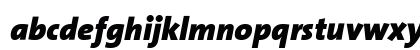 The Sans Black- Black Italic Preview