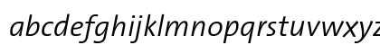 The Sans Semi Light- Italic Preview