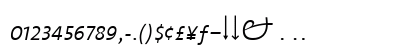 The Sans Extra Light- Italic Preview