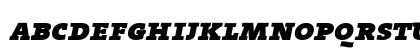 The Serif Black- Black Italic Preview