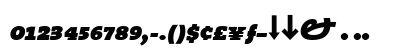 The Serif Black- Black Italic Preview