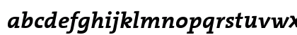 The Serif Bold- Bold Italic Lowercase Preview