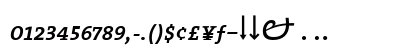 The Serif- Italic Lowercase Preview