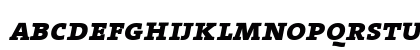 The Serif Extra Bold- ExtraBold Italic Preview