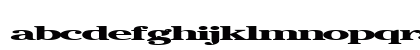 ThrillOfText28 Regular Lowercase Preview