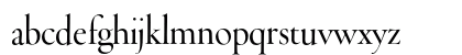 ThrohandRegular Roman Lowercase Preview