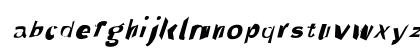 Through The Black WideIta Lowercase Preview