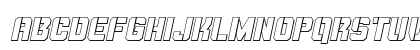 Thunder Trooper Outline Italic Outline Italic Lowercase Preview