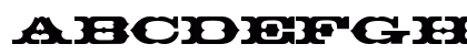 ThunderBay Regular Lowercase Preview