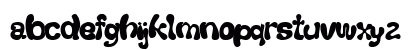 TickTock18 Bold Lowercase Preview