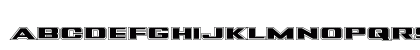 Tigershark Pro Regular Lowercase Preview