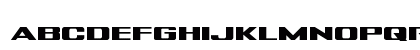 Tigershark Regular Lowercase Preview