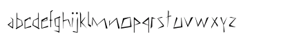 Tikrit Regular Lowercase Preview