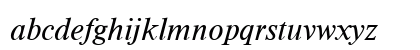 TimelessTCYLig Italic Preview