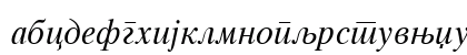 Times Cirilica Italic Preview
