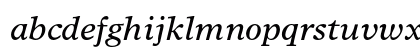 Times Europa Italic Preview