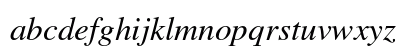 Times Italic Old Style Figures Preview