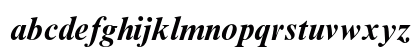 Times New Roman MT Std Bold Italic Preview