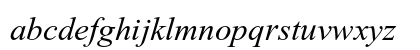 Times New Roman PS Italic Preview
