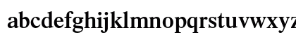 Times Semibold Preview