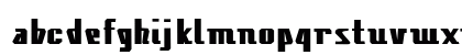 Times Squared Bold Lowercase Preview