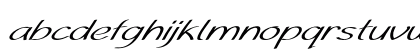 Tinsel Expanded Italic Preview
