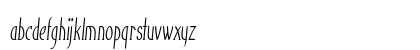 Tiptoe Extra-condensed Bold Lowercase Preview