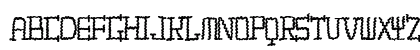 TIRITONA Bold Lowercase Preview
