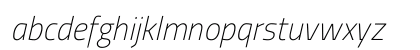 Titillium Web Thin Italic Preview
