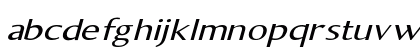 Torten Expanded Italic Lowercase Preview