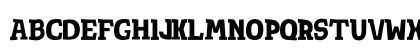 TotShriftBold Bold Lowercase Preview