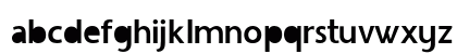 Tottenham Regular Lowercase Preview