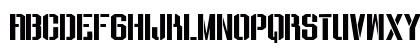 ToughGuy Stencil Lowercase Preview