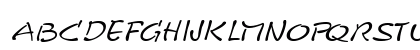 KineticSCapsSSK Italic Preview