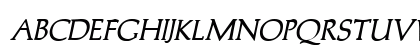 Trajans-Caps Bold Italic Lowercase Preview