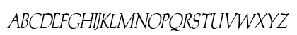 Trajans-Caps-Condensed Italic Preview