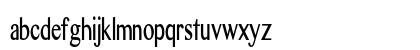 Tralic Condensed Bold Lowercase Preview