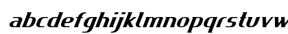 Tranzam Bold Italic Lowercase Preview
