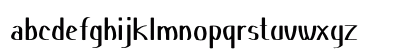 Trede Bold Lowercase Preview