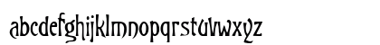 Trinigan FG Regular Lowercase Preview