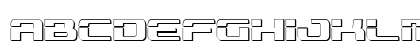 Troopers 3D Regular Lowercase Preview