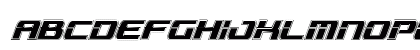 Troopers Academy Condensed Italic Condensed Italic Preview
