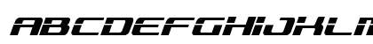 Troopers Italic Lowercase Preview